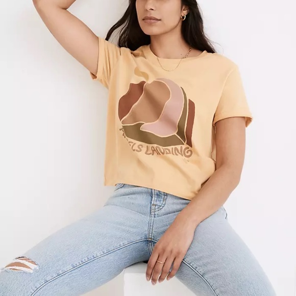 Madewell x Parks Project Angel's Landing Organic Cotton Boxy Tee - Picture 5 of 6